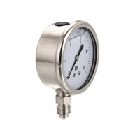 All-stainless steel liquid filled gauge